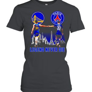 Paris Curry and Messi legend never die shirt