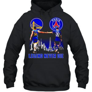 Paris Curry and Messi legend never die shirt 5