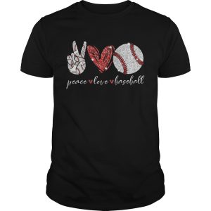 Peace love Baseball shirt