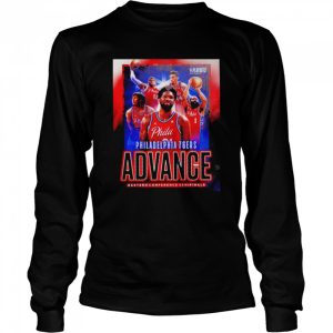 Philadelphia 76ers advance eastern conference semifinals shirt 3