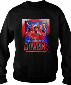 Philadelphia 76ers advance eastern conference semifinals shirt 3 Philadelphia 76ers advance eastern conference semifinals shirt 4