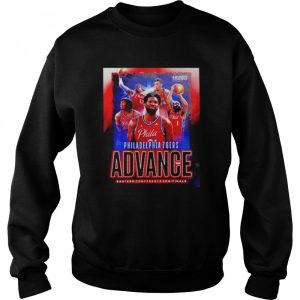 Philadelphia 76ers advance eastern conference semifinals shirt 4