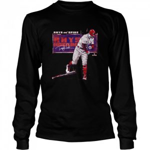 Philadelphia Phillies Rhys Hoskins Rhys and Spike signature shirt 3