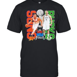 Phoenix Suns vs Milwaukee Bucks 2021 NBA Finals Matchup t-shirt