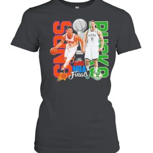 Phoenix Suns vs Milwaukee Bucks 2021 NBA Finals Matchup t-shirt