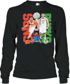 Phoenix Suns vs Milwaukee Bucks 2021 NBA Finals Matchup t shirt 3