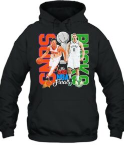Phoenix Suns vs Milwaukee Bucks 2021 NBA Finals Matchup t shirt 5