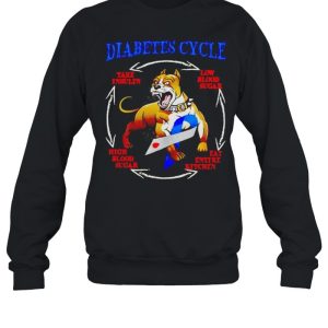 Pitbull diabetes cycle take insulin low blood sugar eat entire kitchen shirt 4