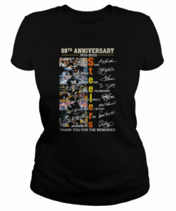 Pittsburgh Steelers 89th anniversary 1933 2022 thank you for the memories signatures shirt 1 Pittsburgh Steelers 89th anniversary 1933 2022 thank you for the memories signatures shirt 2