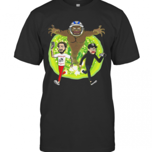 Post Malone Rick And Morty T-Shirt