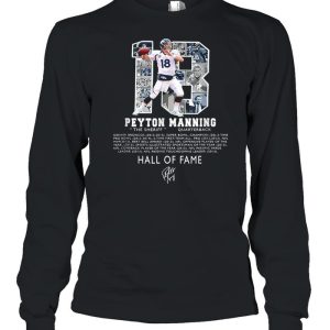 Premium Peytons Pro Mannings Football signature Hall of 2021 Fams shirt 3