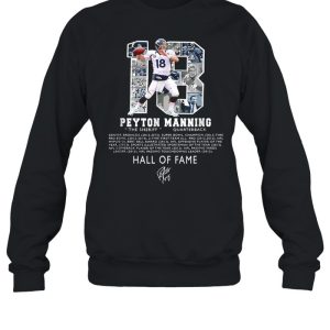 Premium Peytons Pro Mannings Football signature Hall of 2021 Fams shirt 4