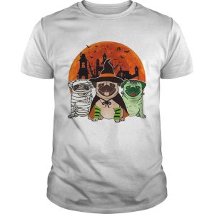 Pug in Halloween costume parties t-shirt