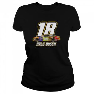 Racing Car Kyle Busch 18 Gift For Fans shirt