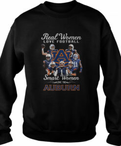 Real Women love football smart Women love the Auburn Tigers signatures shirt 4