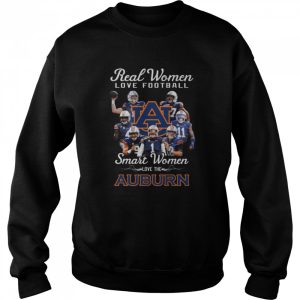 Real Women love football smart Women love the Auburn Tigers signatures shirt 4