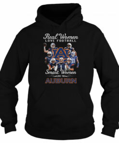 Real Women love football smart Women love the Auburn Tigers signatures shirt 5