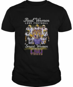 Real Women love football smart Women love the LSU Tigers shirt 1