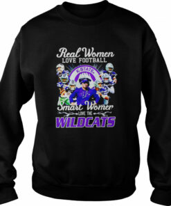 Real women love football smart women love the Kansas State Wildcats signatures shirt 4