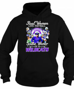Real women love football smart women love the Kansas State Wildcats signatures shirt 5