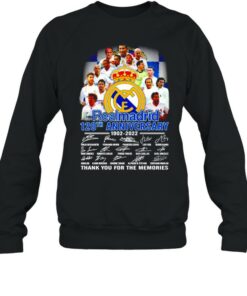 Realmadrid 120th anniversary 1902-2022 signatures shirt 3 Realmadrid 120th anniversary 1902 2022 signatures shirt 4