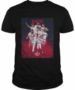 Red october nlcs 2022 bound philadelphia phillies baseball shirt 1