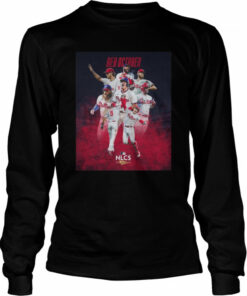 Red october nlcs 2022 bound philadelphia phillies baseball shirt 3