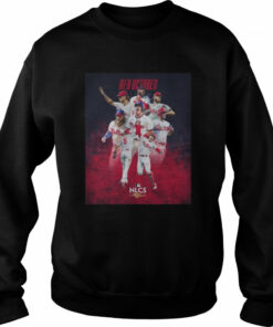 Red october nlcs 2022 bound philadelphia phillies baseball shirt 4