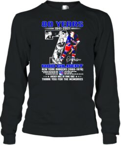 Rhod Gilbert New York Rangers signature shirt 2 Rhod Gilbert New York Rangers signature shirt 3