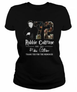 Rip Robbie Coltrane 72 years of 1950 2022 thank you for the memories signatures shirt 2