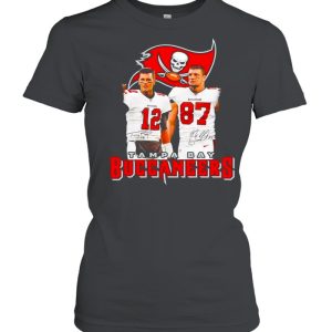 Rob Gronkowski And Tom Brady Tampa Bay Buccaneers Signatures shirt