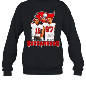 Rob Gronkowski And Tom Brady Tampa Bay Buccaneers Signatures shirt 4