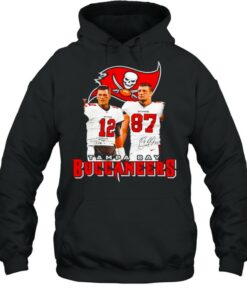 Rob Gronkowski And Tom Brady Tampa Bay Buccaneers Signatures shirt 4 Rob Gronkowski And Tom Brady Tampa Bay Buccaneers Signatures shirt 5