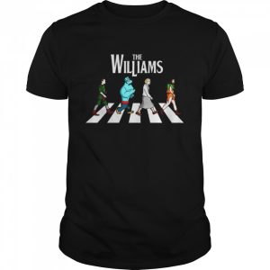 Robin Williams Genie Funny Walking The Williams Abbey Road shirt