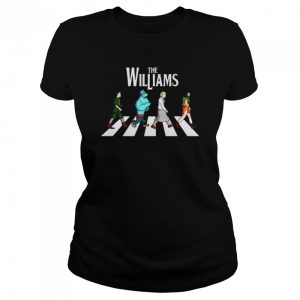 Robin Williams Genie Funny Walking The Williams Abbey Road shirt