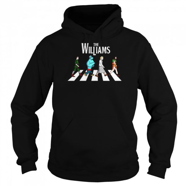 Robin Williams Genie Funny Walking The Williams Abbey Road shirt