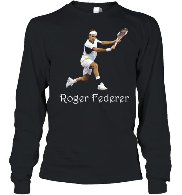 Roger Federer With Tennis Of The Worlds shirt