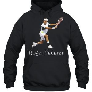 Roger Federer With Tennis Of The Worlds shirt 5