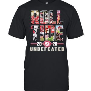 Roll Tide 2020 Undefeated Shirt