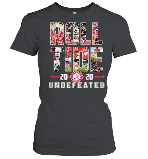 Roll Tide 2020 Undefeated Shirt