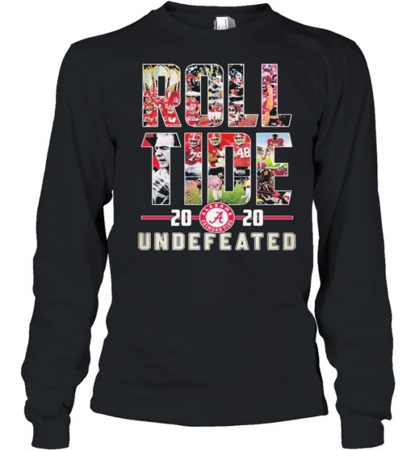 Roll Tide 2020 Undefeated Shirt