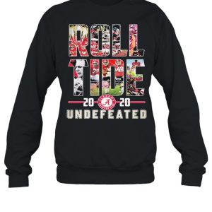 Roll Tide 2020 Undefeated Shirt 4