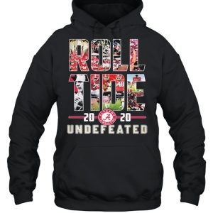 Roll Tide 2020 Undefeated Shirt 5