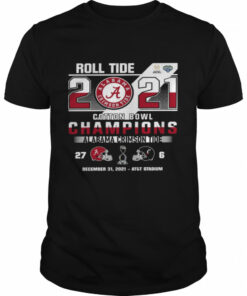 Roll tide 2021 cotton bowl champions alabama crimson tide shirt 1