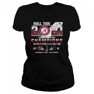 Roll tide 2021 cotton bowl champions alabama crimson tide shirt