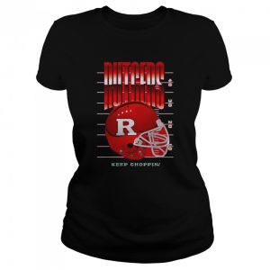 Rutgers Scarlet Knights Keep Choppin Helmet Shirt