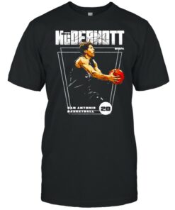 San Antonio Spurs Doug McDermott premiere signature shirt 1