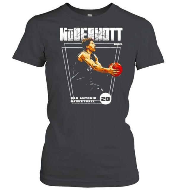 San Antonio Spurs Doug McDermott premiere signature shirt