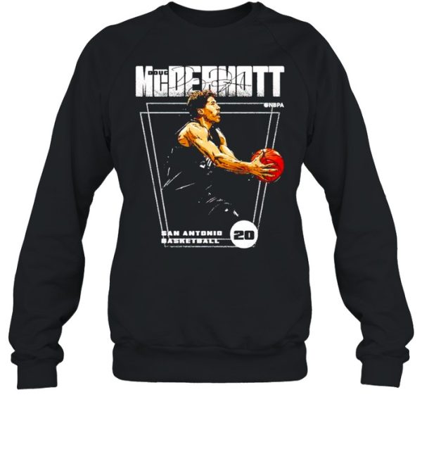 San Antonio Spurs Doug McDermott premiere signature shirt