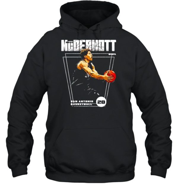 San Antonio Spurs Doug McDermott premiere signature shirt